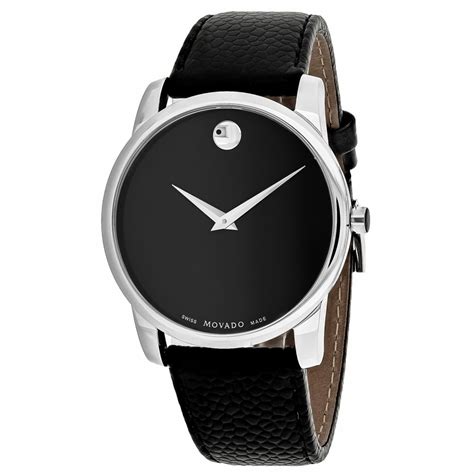 movado sapphire crystal men's watch